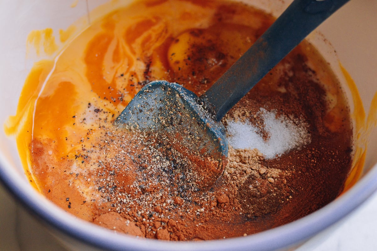 Butternut Squash Pie, by thewoksoflife.com