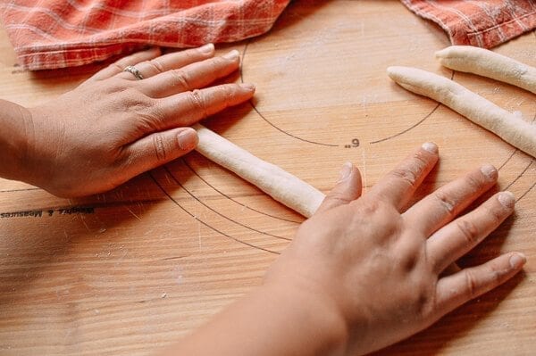 Chinese Sausage Buns (Lop Cheung Bao), by thewoksoflife.com