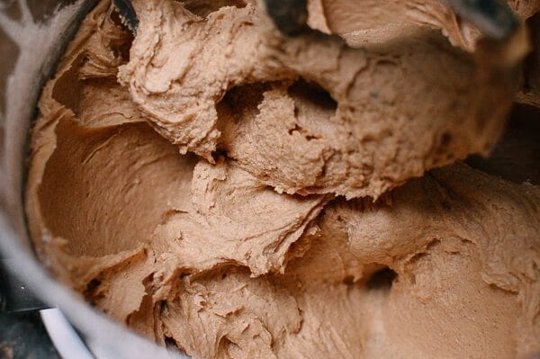 Pumpkin Cupcakes with Maple Vanilla Buttercream, by thewoksoflife.com