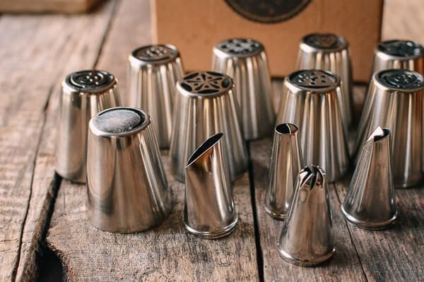 Pumpkin Cupcakes with Maple Vanilla Buttercream, by thewoksoflife.com