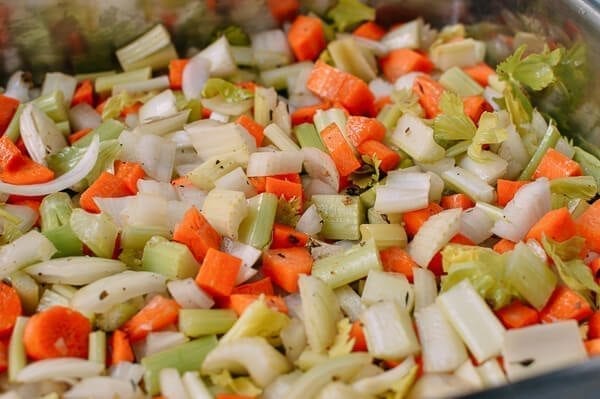 Herb Roasted Turkey Breast with Stovetop Stuffing, by thewoksoflife.com