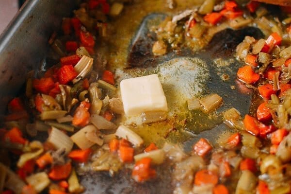 Herb Roasted Turkey Breast with Stovetop Stuffing, by thewoksoflife.com