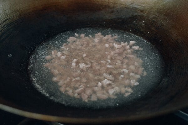 Shanghai Hot Sauce Noodles la jiang mian, by thewoksoflife.com