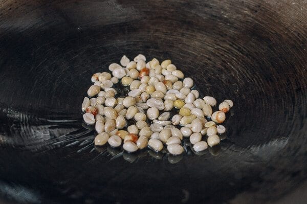 Shanghai Hot Sauce Noodles la jiang mian, by thewoksoflife.com