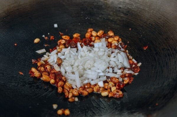 Shanghai Hot Sauce Noodles la jiang mian, by thewoksoflife.com
