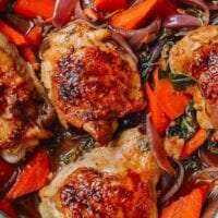 Thai Roasted Chicken Thighs, by thewoksoflife.com