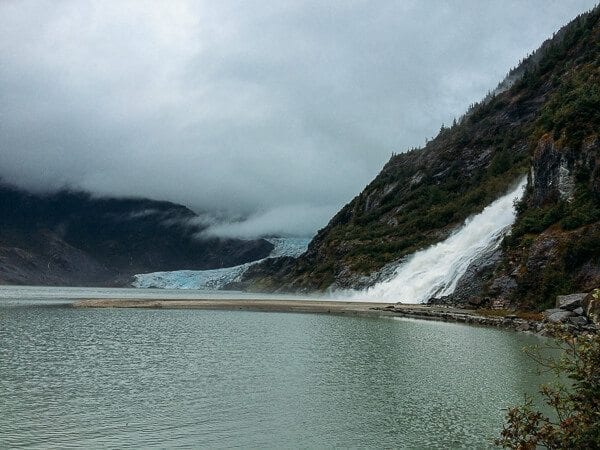 Mendenhall Glacier and Nugget Falls