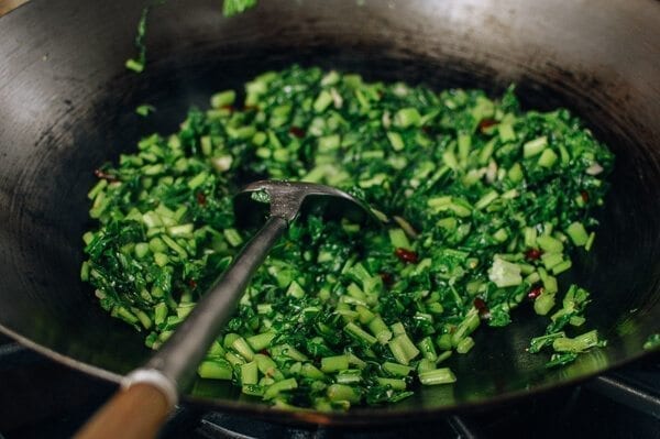 Chinese Mustard Greens, by thewoksoflife.com