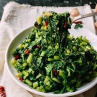 Chinese Mustard Greens, by thewoksoflife.com
