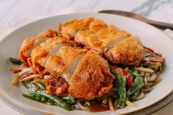 Polynesian Chicken - A Retro Chinese Restaurant Dish, by thewoksoflife.com
