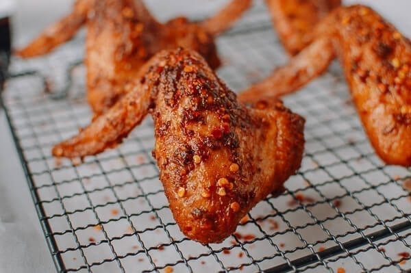 Spicy Fried Chicken Wings, by thewoksoflife.com