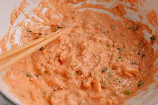 Kimchi Pancake, by thewoksoflife.com