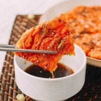 Kimchi Pancake, by thewoksoflife.com