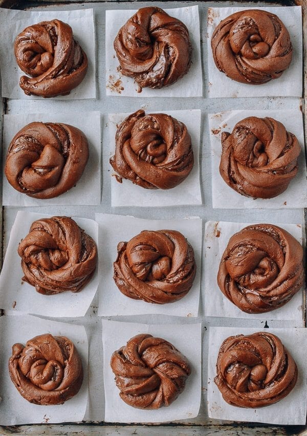 Chocolate Nutella Rolls, by thewoksoflife.com