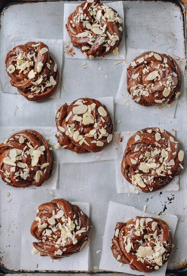 Chocolate Nutella Rolls, by thewoksoflife.com