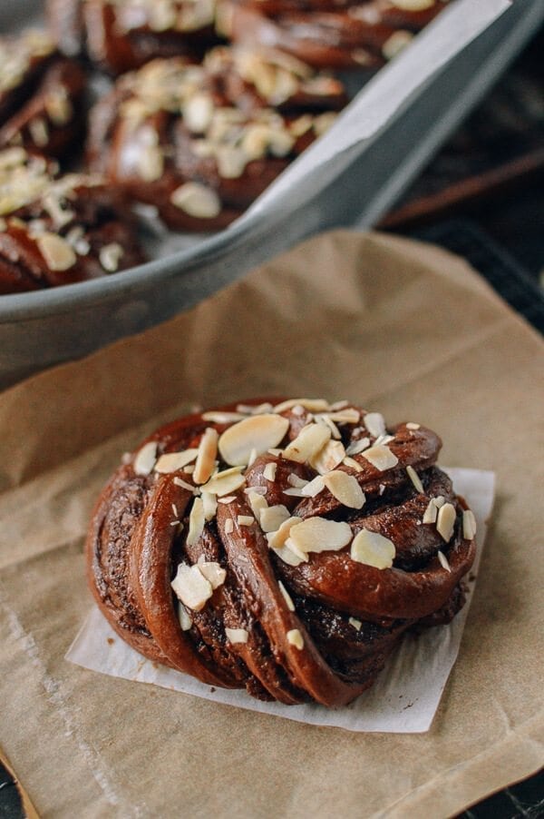 Chocolate Nutella Rolls, by thewoksoflife.com