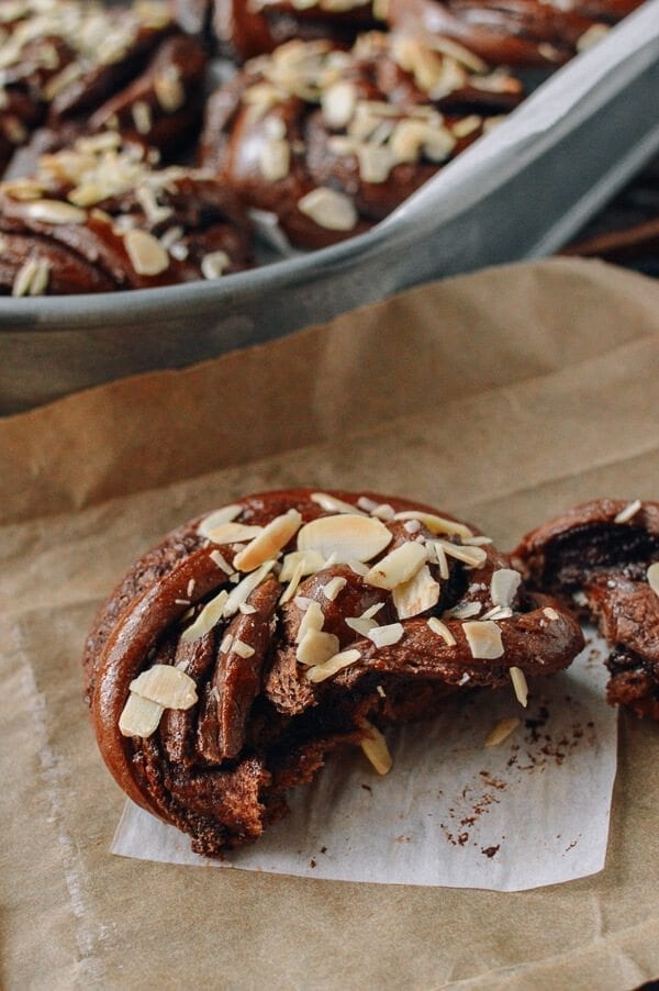 Chocolate Nutella Rolls, by thewoksoflife.com