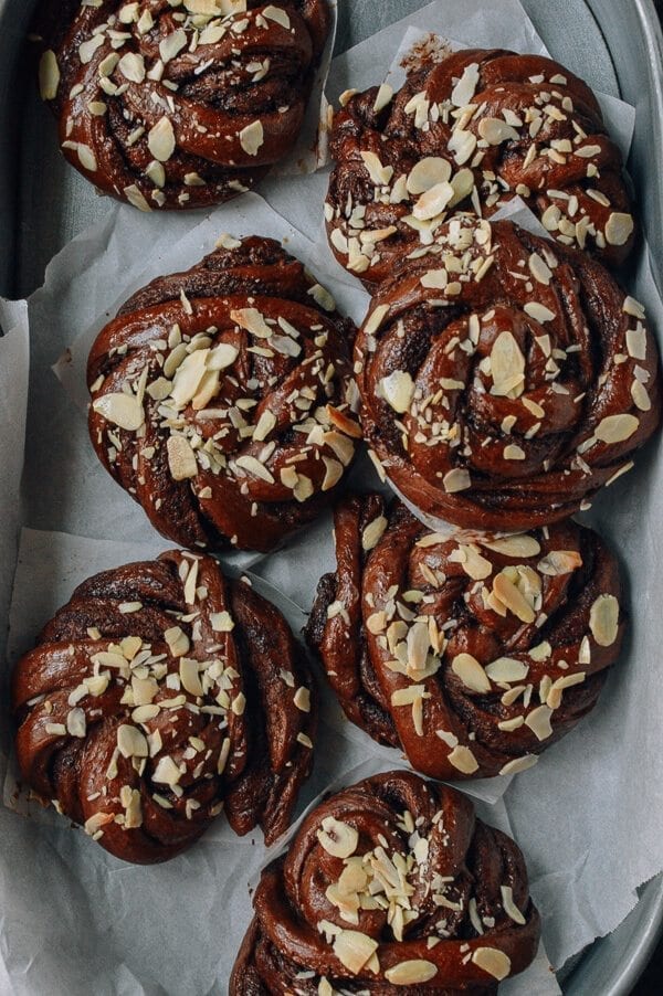 Chocolate Nutella Rolls, by thewoksoflife.com