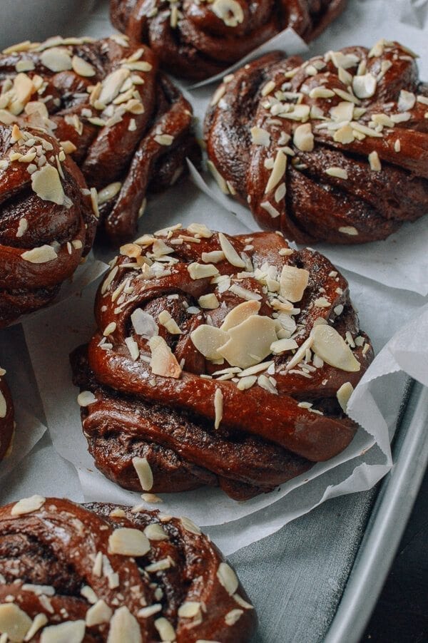 Chocolate Nutella Rolls, by thewoksoflife.com