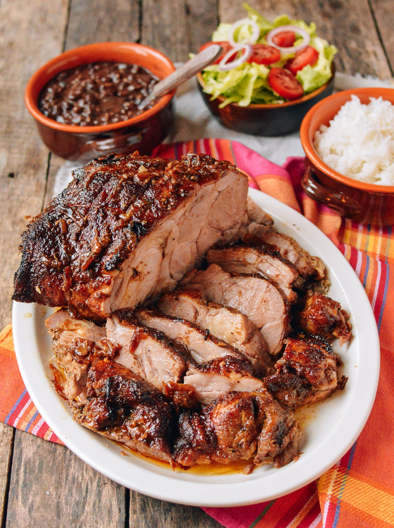 Pernil-Style Roast Pork, by thewoksoflife.com