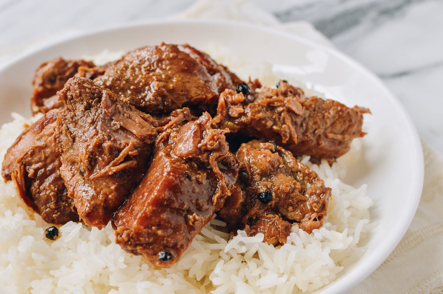 Pork Adobo, by thewoksoflife.com