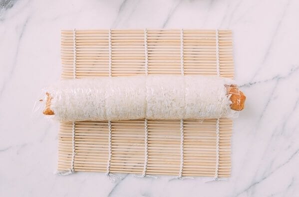 Shanghai Breakfast Rice Rolls (Ci Fan 粢饭), by thewoksoflife.com