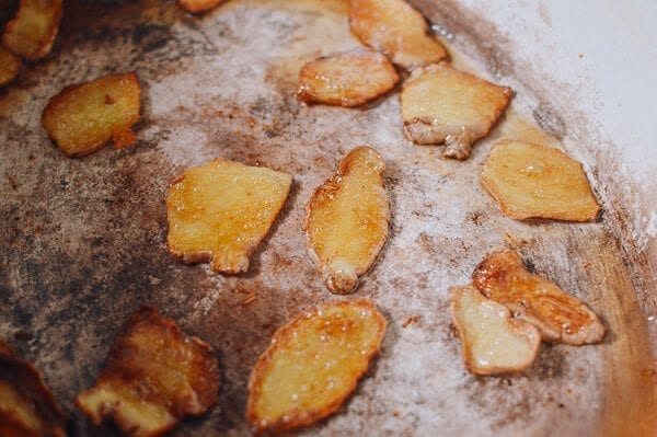Taiwanese Sesame Oil Chicken Soup, by thewoksoflife.com