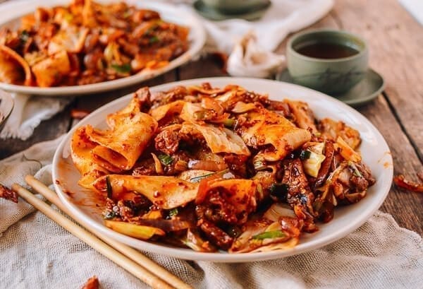 Spicy Cumin Lamb Biang Biang Noodles, by thewoksoflife.com