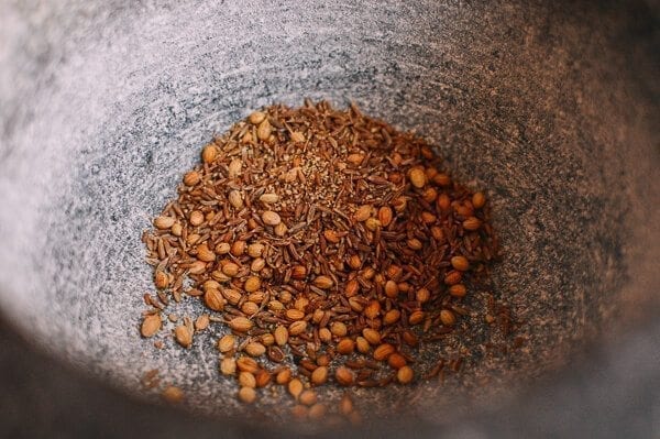 Spicy Cumin Lamb Biang Biang Noodles, by thewoksoflife.com