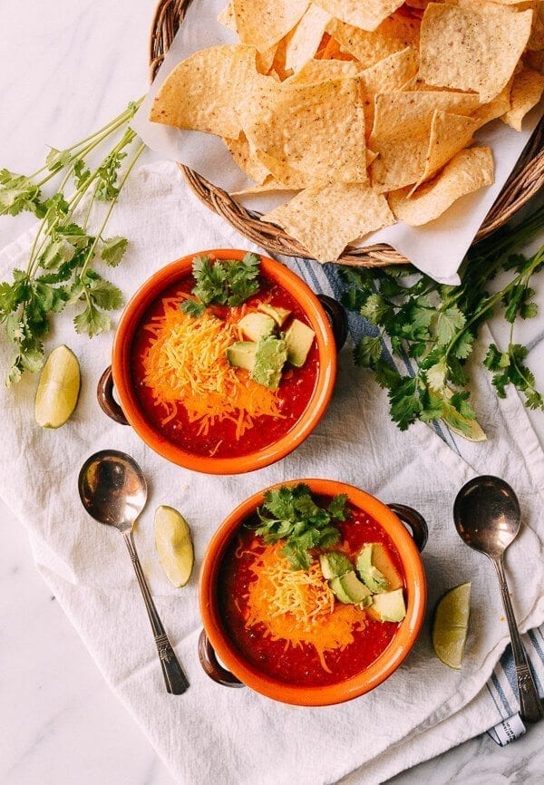 Bison Chili, by thewoksoflife.com