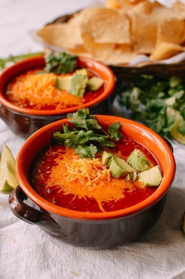 Bison Chili, by thewoksoflife.com