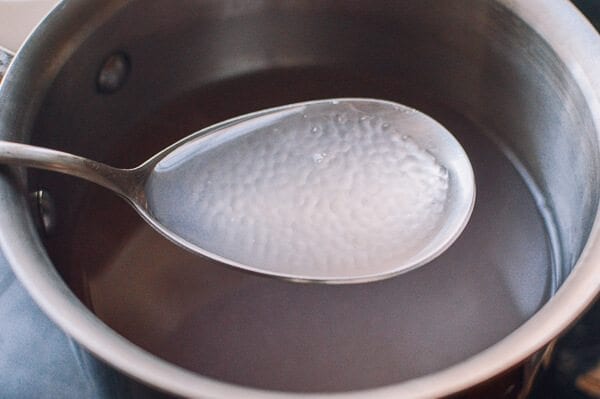 Coconut Tapioca Dessert with Sweet Rice Balls, by thewoksoflife.com