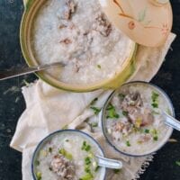 Pork Bone Congee, by thewoksoflife.com