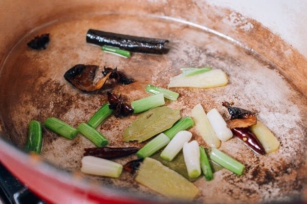 Braised Pork Trotters with Soybeans, by thewoksoflife.com