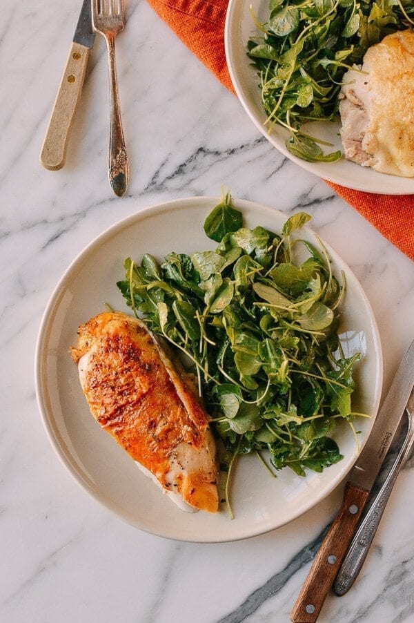 A 2-Part Recipe: Roast Chicken & Stock, by thewoksoflife.com