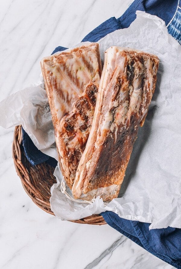 Homemade Chinese Salted Pork (腌咸肉), by thewoksoflife.com