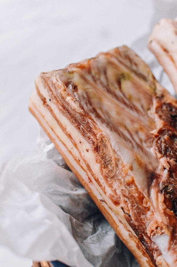 Homemade Chinese Salted Pork (腌咸肉), by thewoksoflife.com