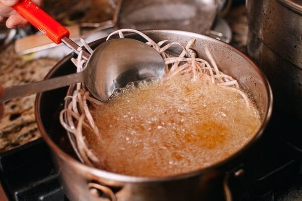 Chinese Seafood Bird Nest, by thewoksoflife.com