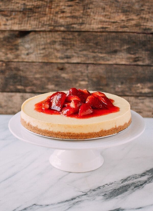 Strawberry Cheesecake, by thewoksoflife.com