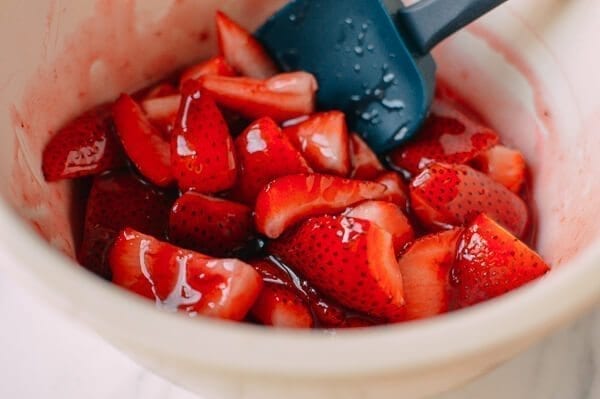 Strawberry Cheesecake, by thewoksoflife.com