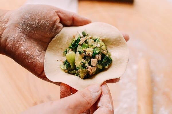 Steamed Vegetable Buns, by thewoksoflife.com