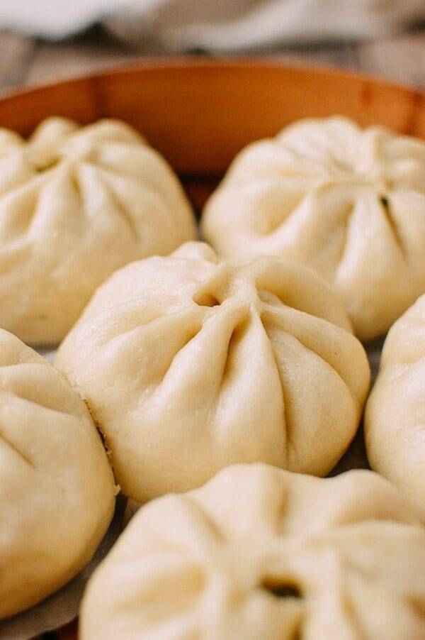 Steamed Vegetable Buns, by thewoksoflife.com