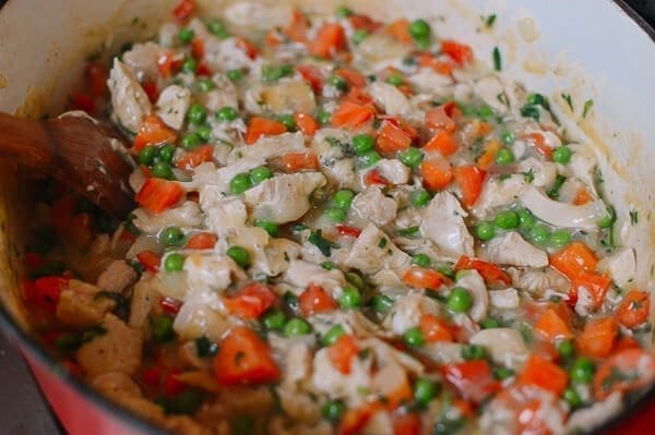 Chicken Pot Pie, by thewoksoflife.com