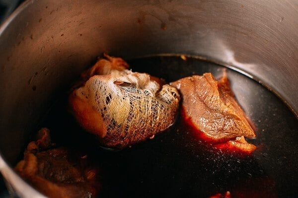 Spiced Braised Beef Shank, by thewoksoflife.com