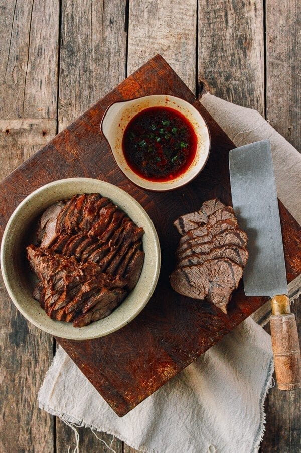 Spiced Braised Beef Shank, by thewoksoflife.com
