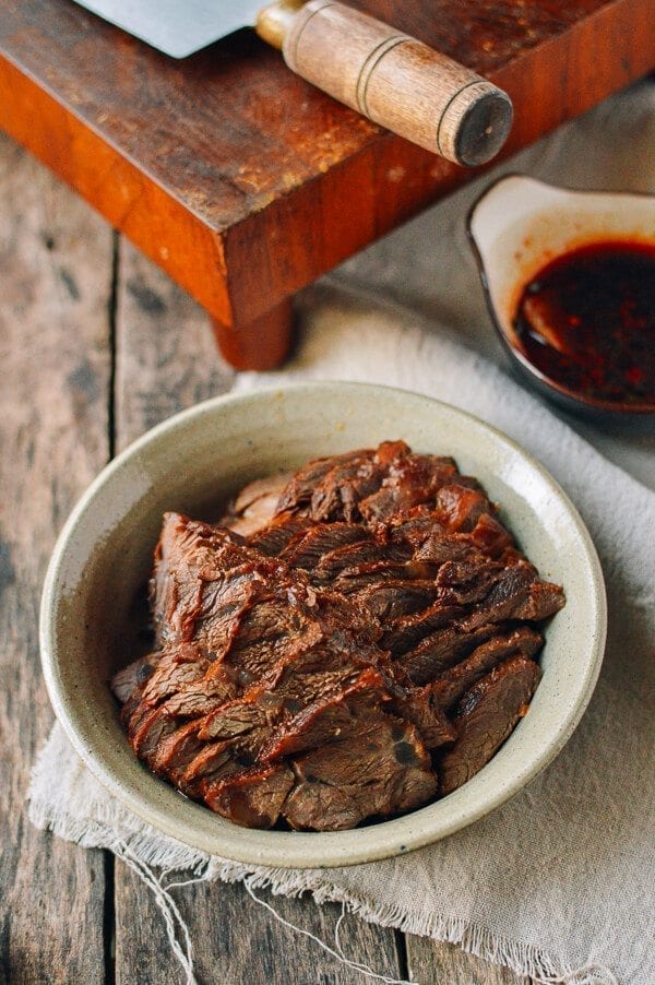 Spiced Braised Beef Shank, by thewoksoflife.com