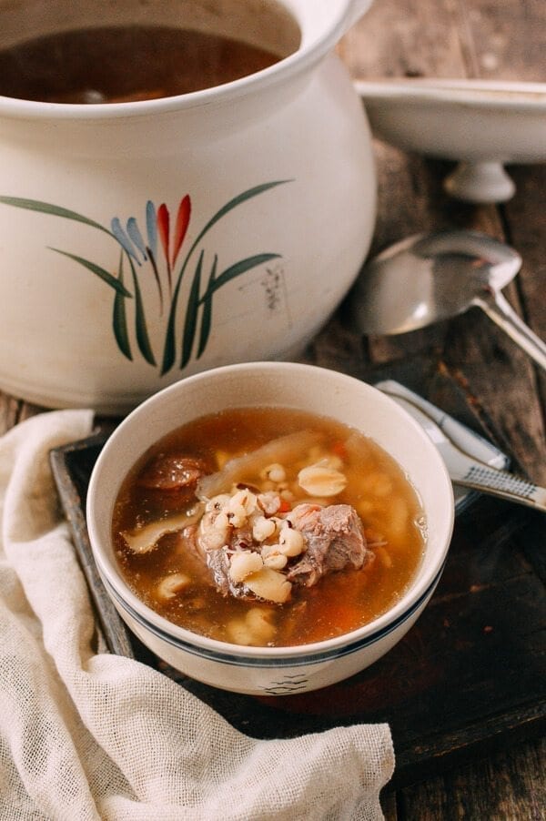 Ching Po Leung Cantonese Herb Pork Bone Soup, by thewoksoflife.com