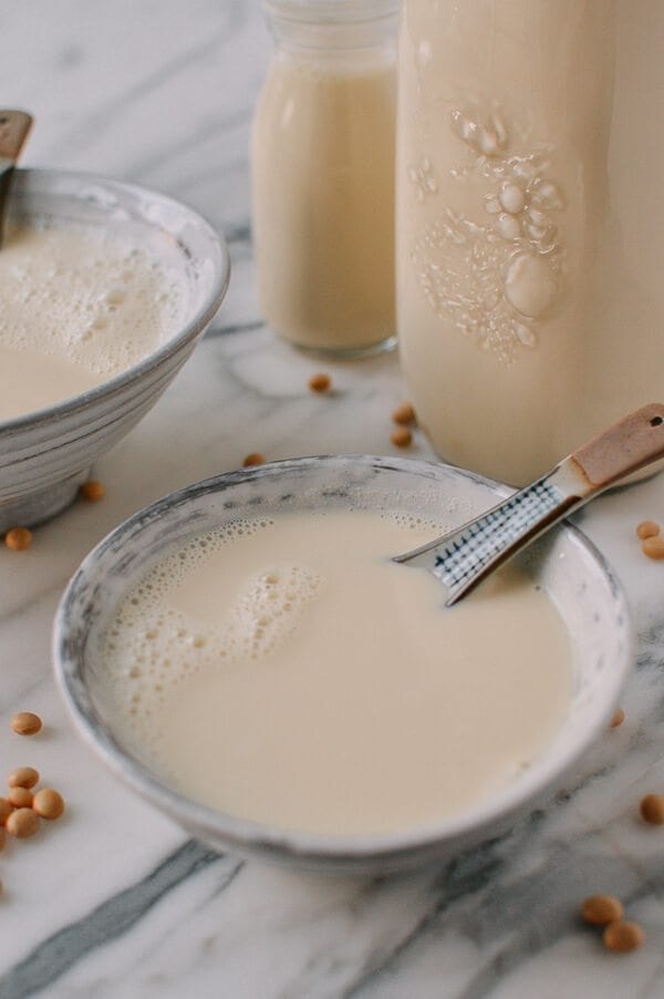 How to Make Soy Milk at Home, by thewoksoflife.com
