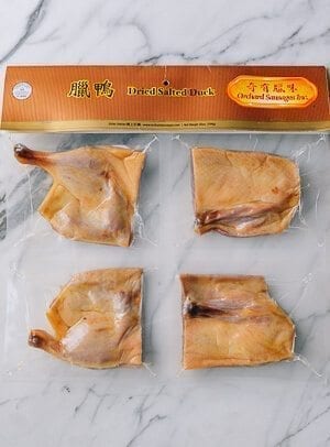 dried salted duck