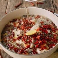 Pouring oil over shui zhu yu